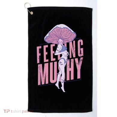Mushroom Female Golf Towel