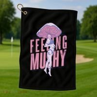 Mushroom Female Golf Towel thumb 1