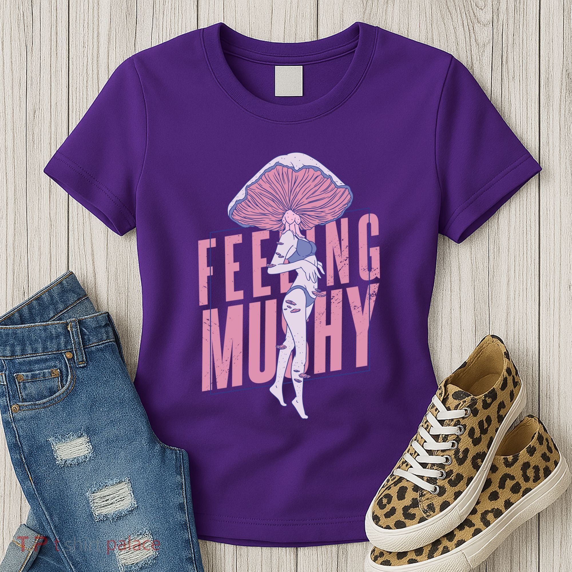 Mushroom Female Women's T-Shirt