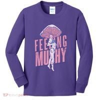 Mushroom Female Kids Long Sleeve Shirt thumb 0