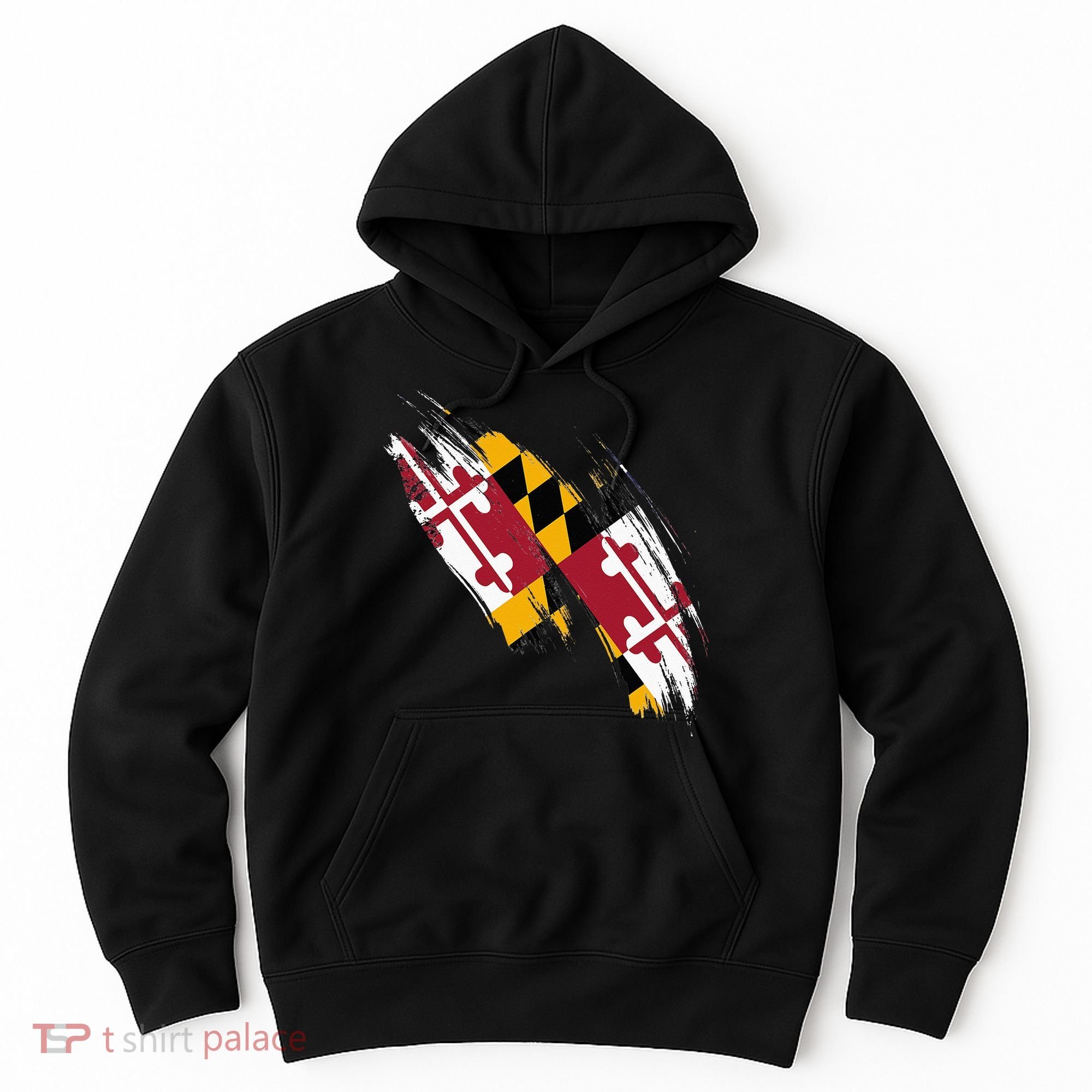 Maryland Flag Marylander Maryland Flag State Pride Hoodie
