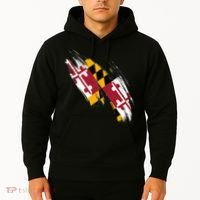 Maryland Flag Marylander Maryland Flag State Pride Hoodie thumb 2