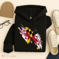 Maryland Flag Marylander Maryland Flag State Pride Hoodie thumb 4