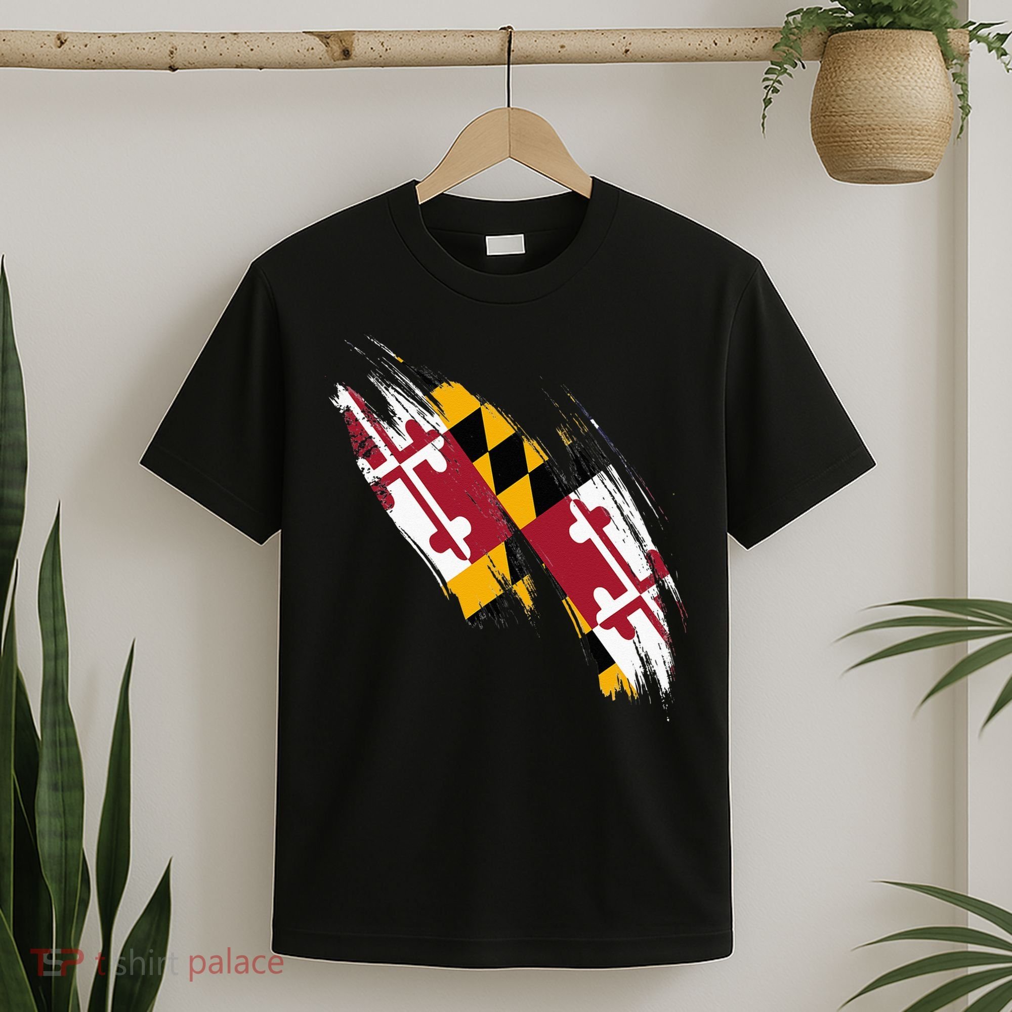 Maryland Flag Marylander Maryland Flag State Pride T-Shirt