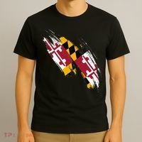 Maryland Flag Marylander Maryland Flag State Pride T-Shirt thumb 3