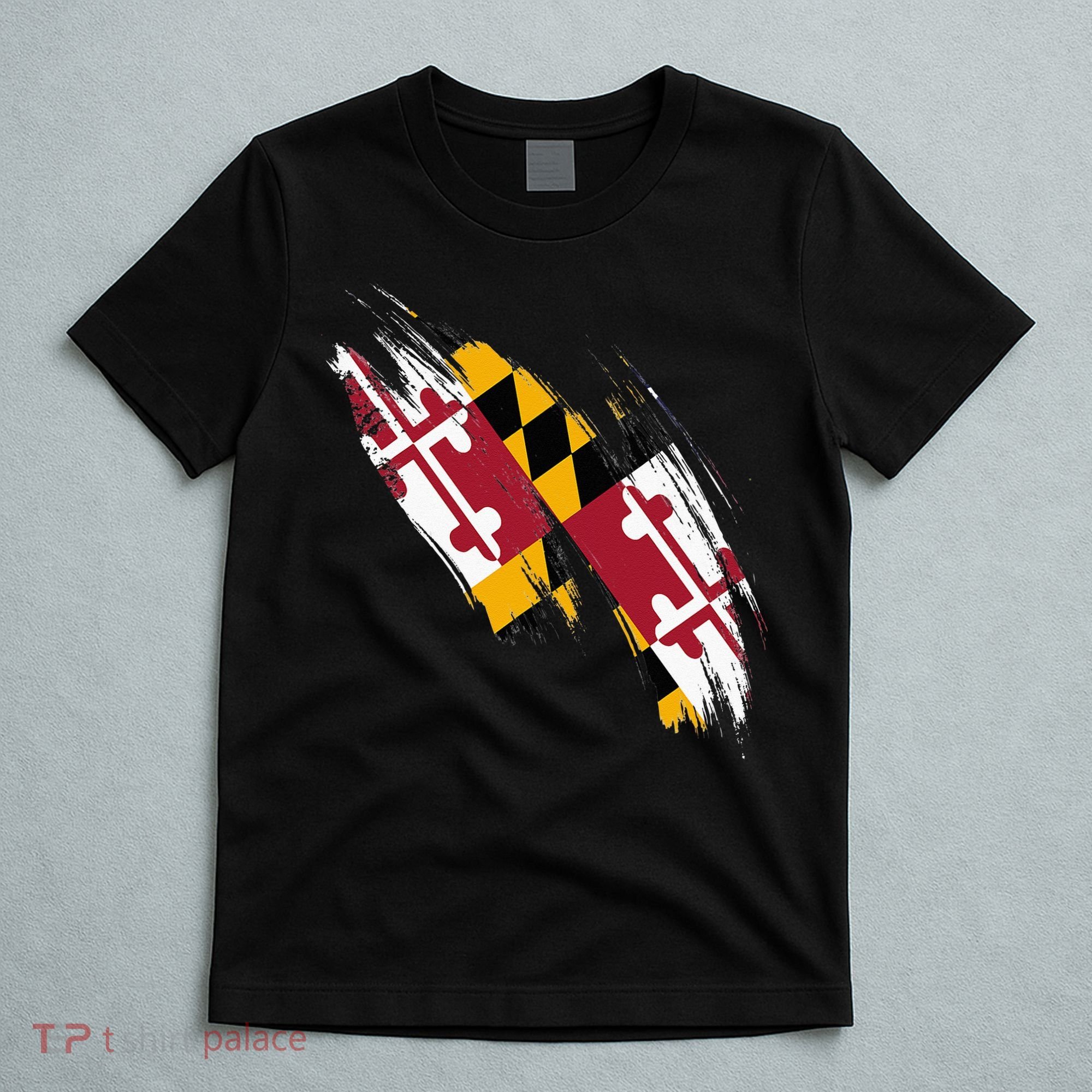 Maryland Flag Marylander Maryland Flag State Pride T-Shirt