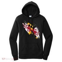 Maryland Flag Marylander Maryland Flag State Pride Women's Hoodie thumb 0
