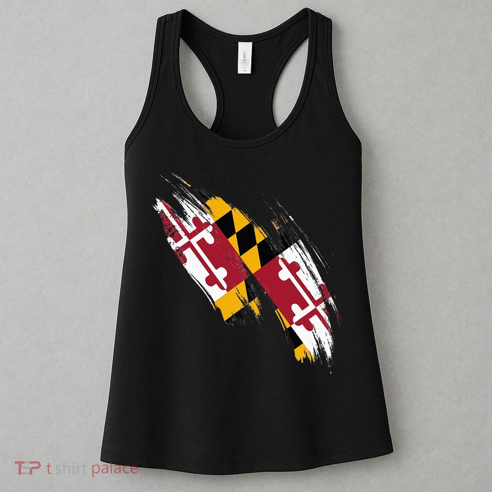 Maryland Flag Marylander Maryland Flag State Pride Women's Tank Top