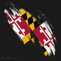 Maryland Flag Marylander Maryland Flag State Pride Toddler Hoodie thumb 2