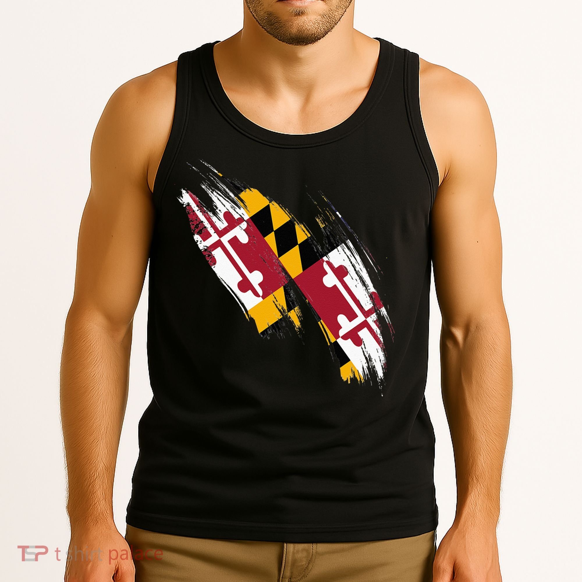 Maryland Flag Marylander Maryland Flag State Pride Tank Top