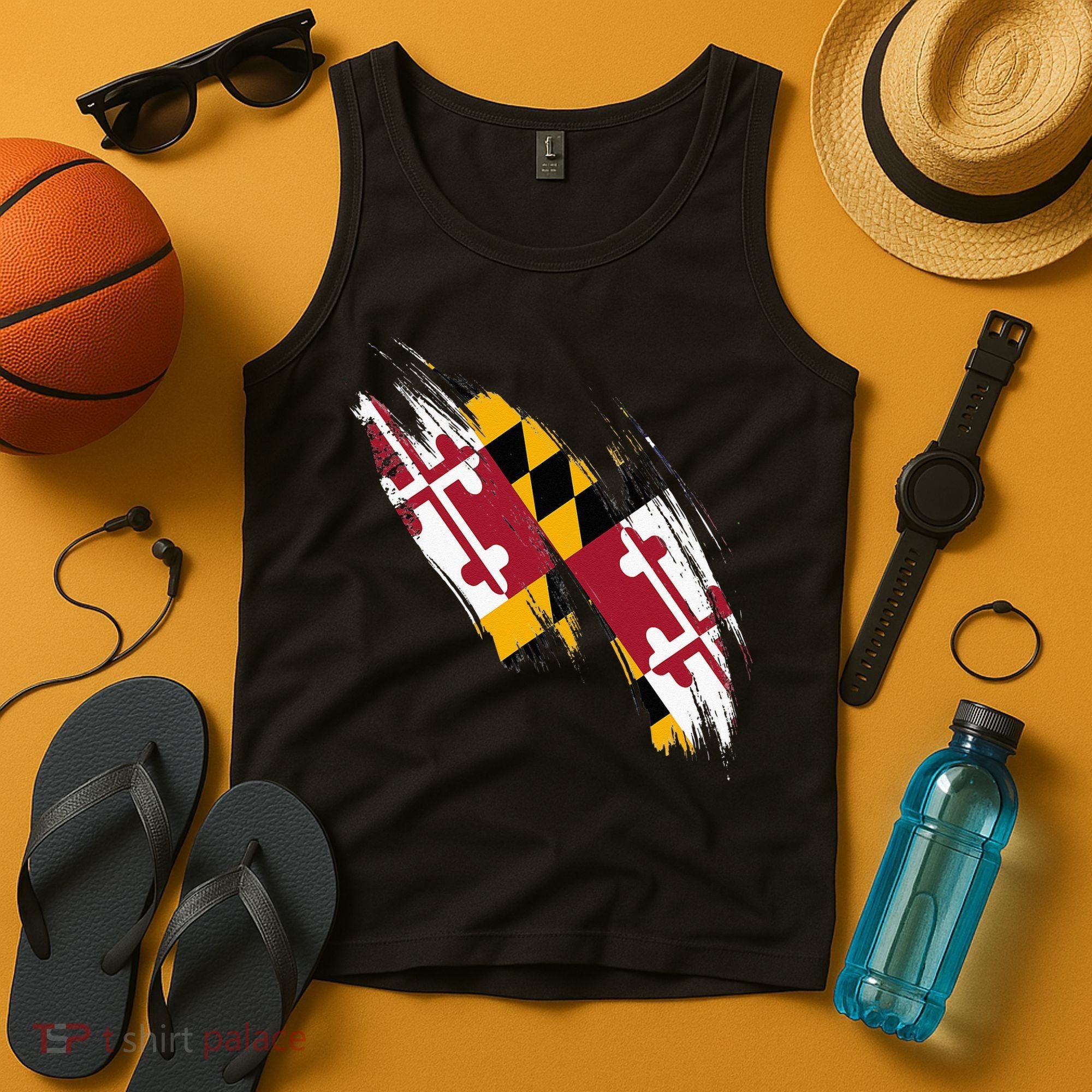 Maryland Flag Marylander Maryland Flag State Pride Tank Top