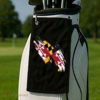 Maryland Flag Marylander Maryland Flag State Pride Golf Towel thumb 2