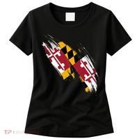 Maryland Flag Marylander Maryland Flag State Pride Women's T-Shirt thumb 0