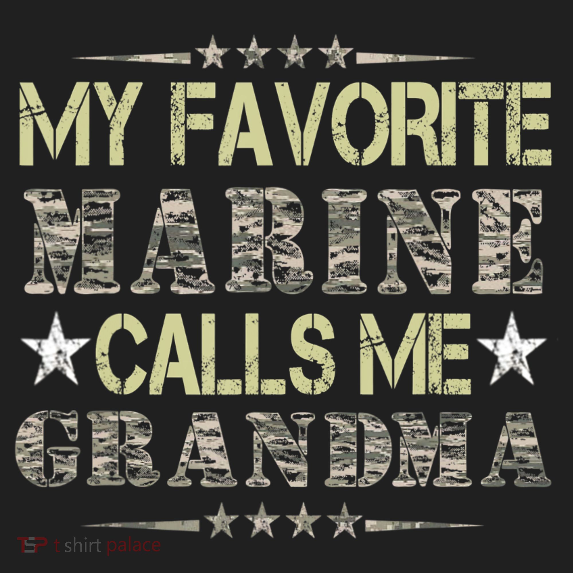 My Favorite Marine Calls Me Grandma, Veteran Day Beanie
