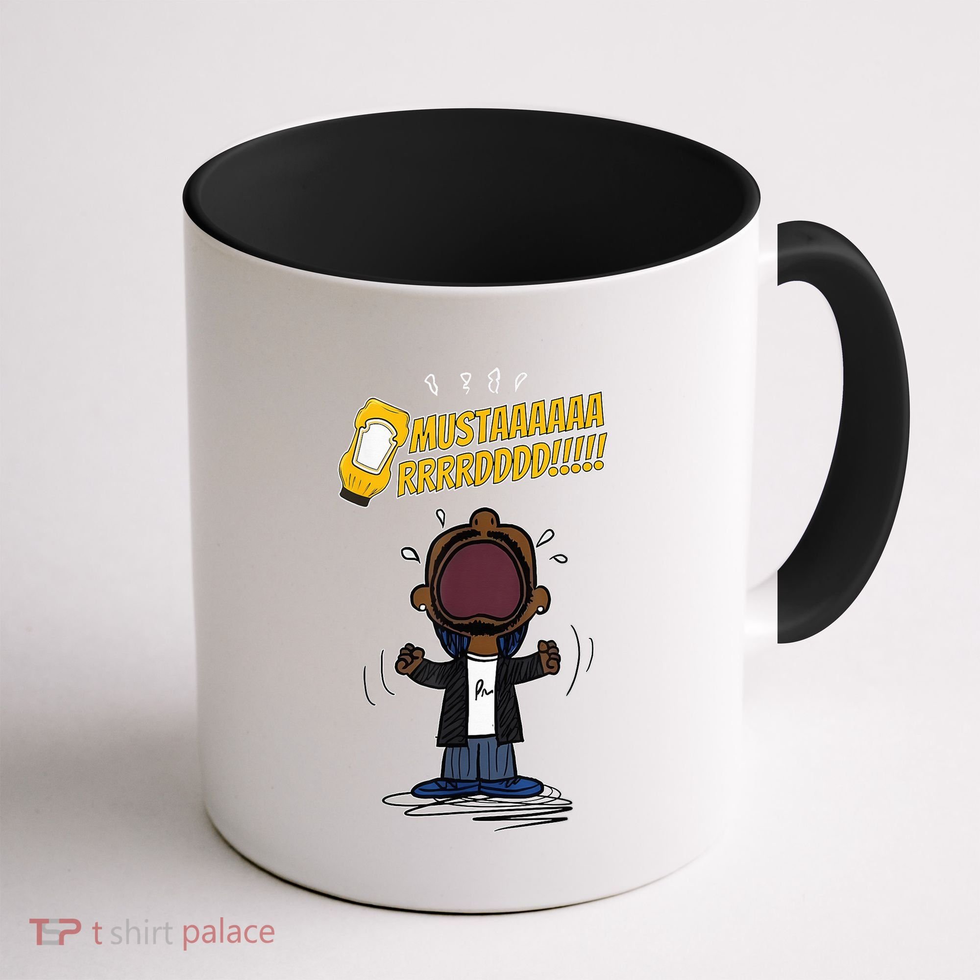 Mustarddd! Funny Mustard Lamar Tv Off Parody Coffee Mug