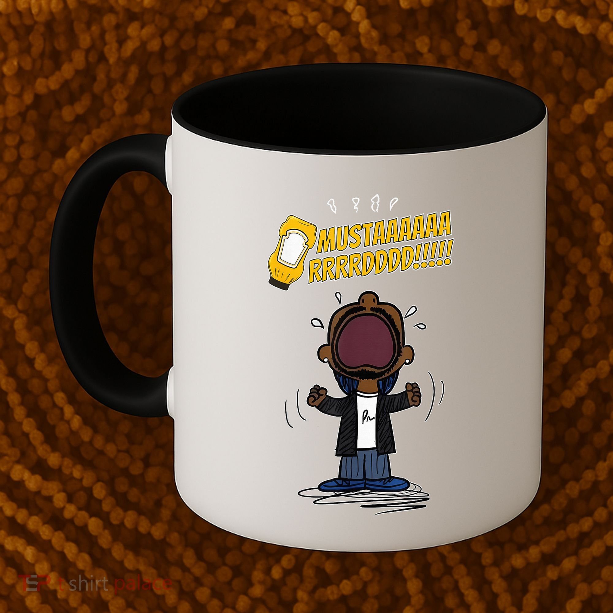 Mustarddd! Funny Mustard Lamar Tv Off Parody Coffee Mug