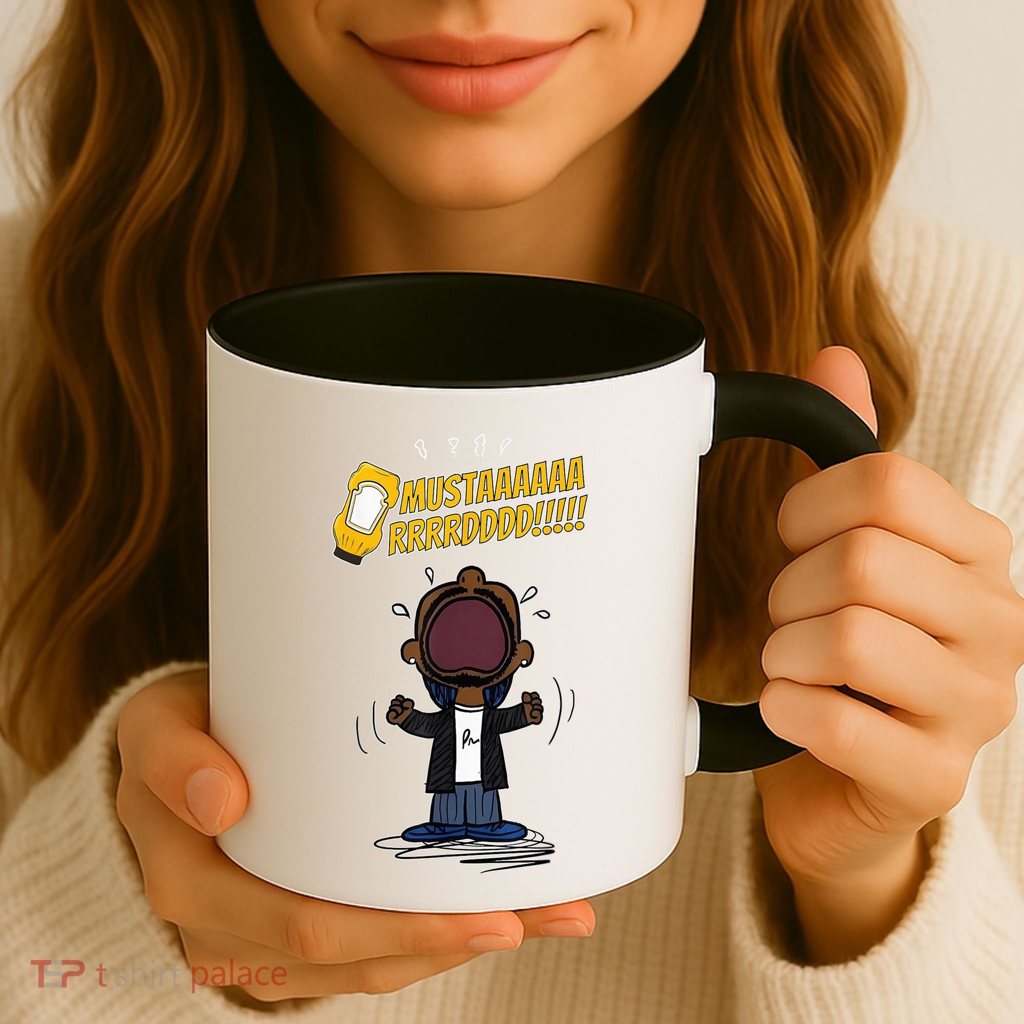 Mustarddd! Funny Mustard Lamar Tv Off Parody Coffee Mug