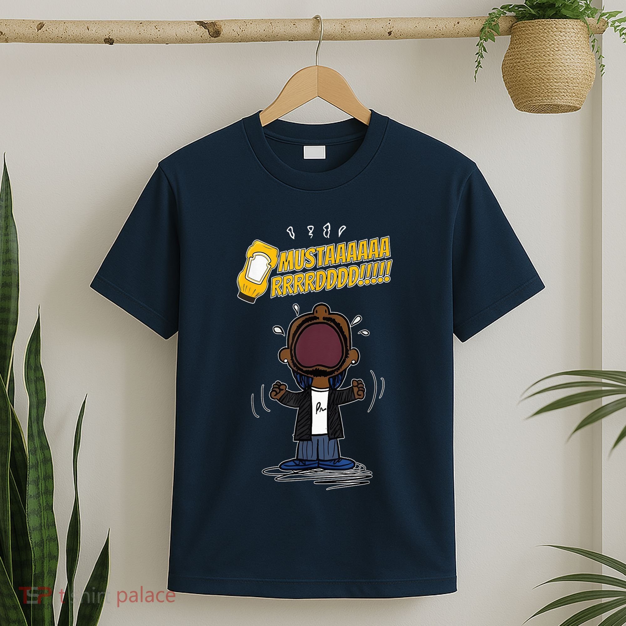 Mustarddd! Funny Mustard Lamar Tv Off Parody T-Shirt