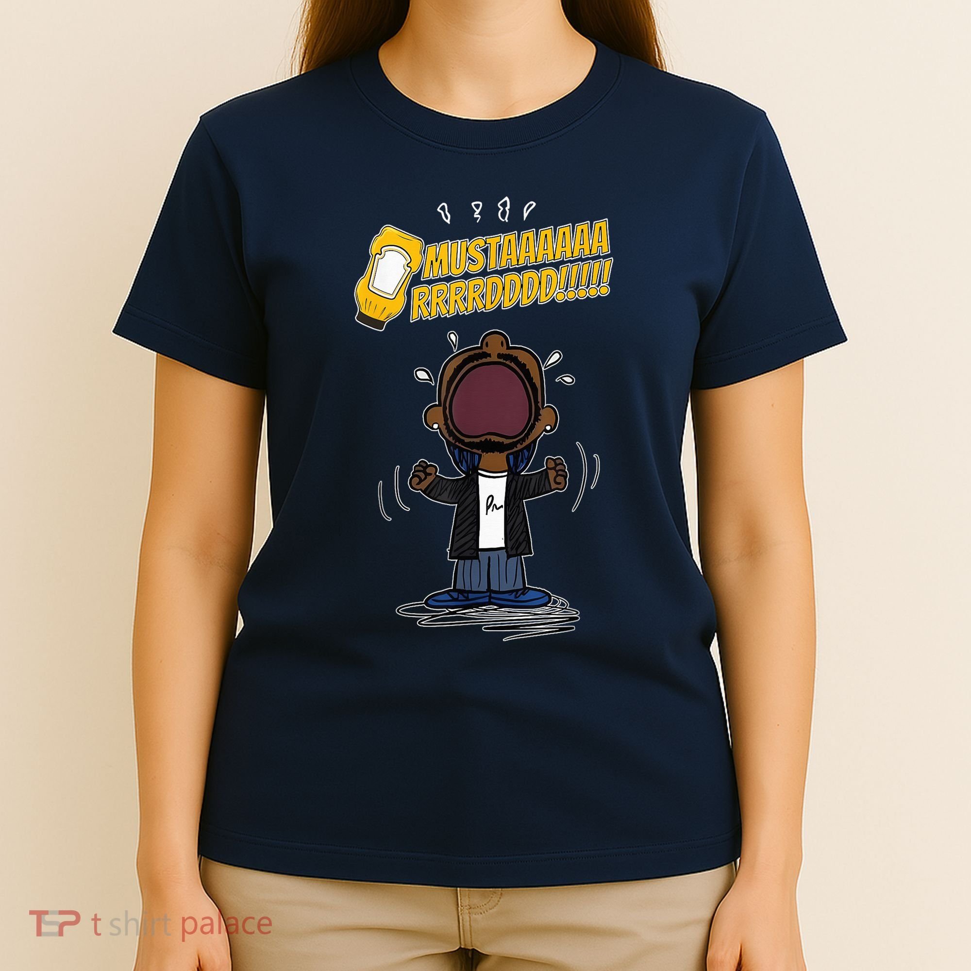 Mustarddd! Funny Mustard Lamar Tv Off Parody T-Shirt