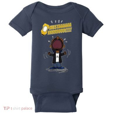 Mustarddd! Funny Mustard Lamar Tv Off Parody Baby Bodysuit