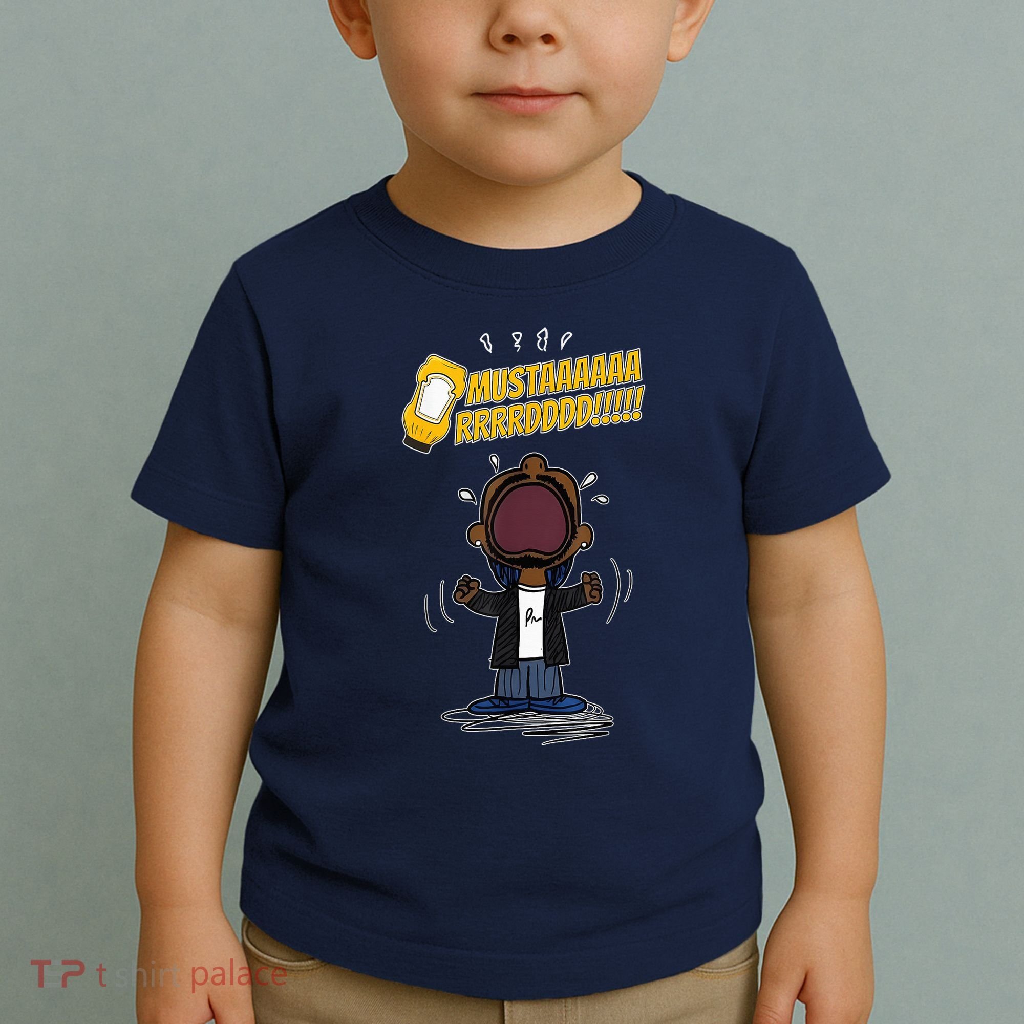 Mustarddd! Funny Mustard Lamar Tv Off Parody Toddler T-Shirt
