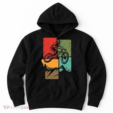 Mtb For Mountain Biker Retro Mountain Bike Hoodie