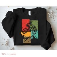 Mtb For Mountain Biker Retro Mountain Bike Sweatshirt thumb 2