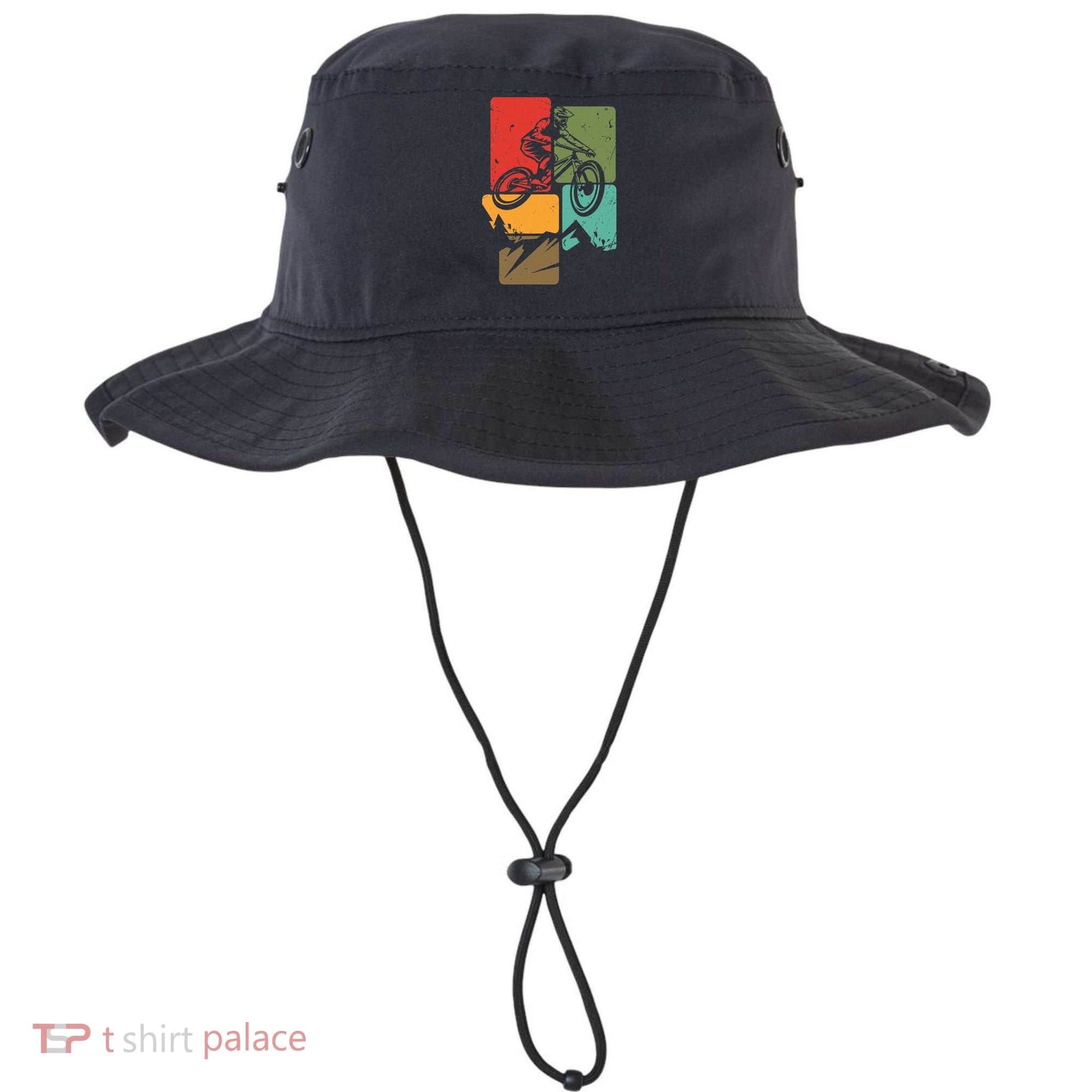 Mtb For Mountain Biker Retro Mountain Bike Bucket Hat