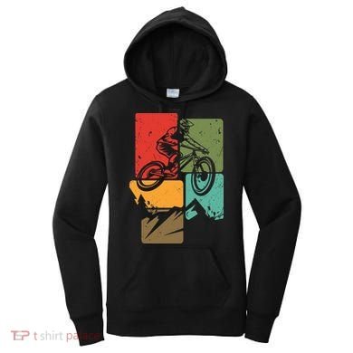 Mtb For Mountain Biker Retro Mountain Bike Women's Hoodie