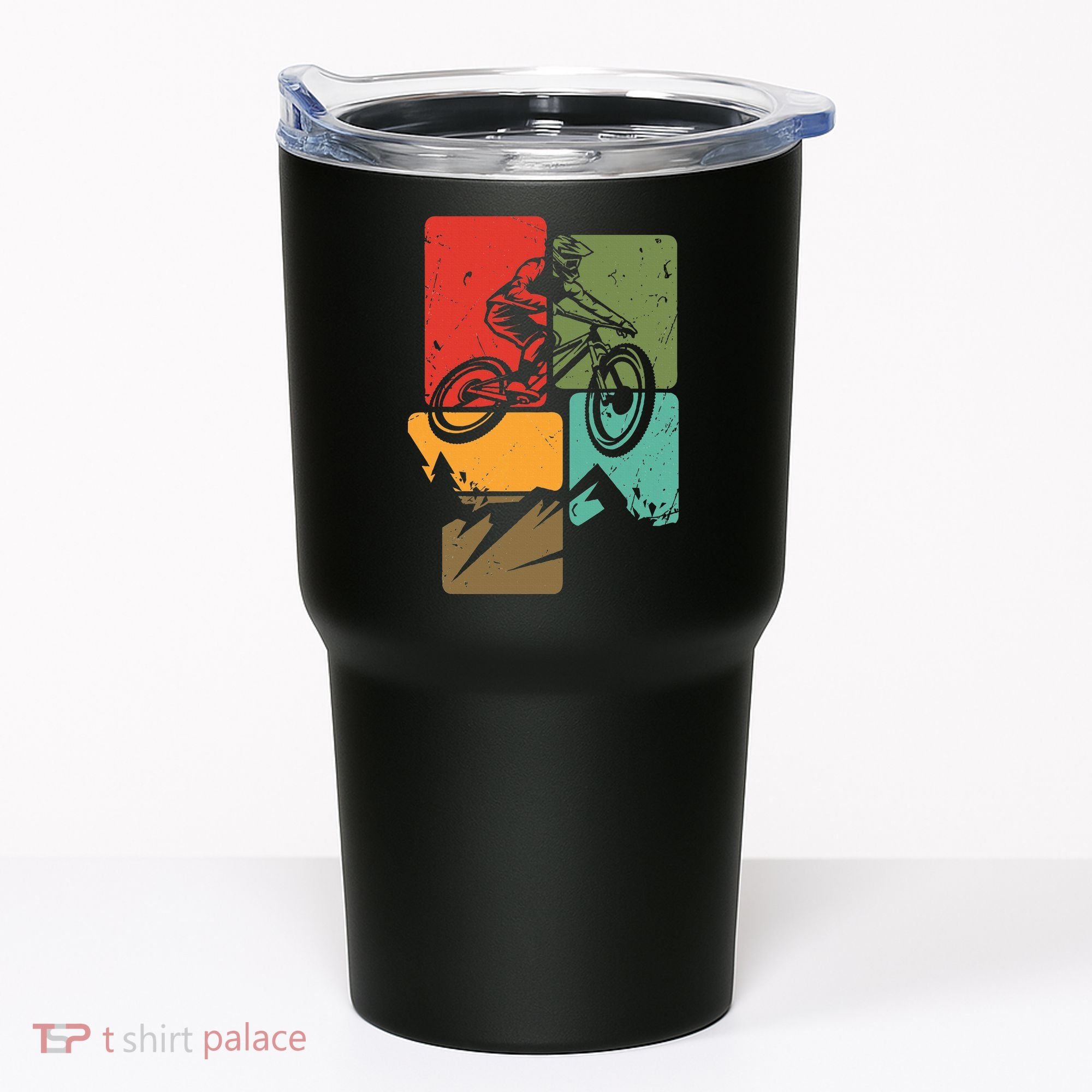 Mtb For Mountain Biker Retro Mountain Bike Tumbler