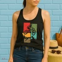 Mtb For Mountain Biker Retro Mountain Bike Women's Tank Top thumb 2