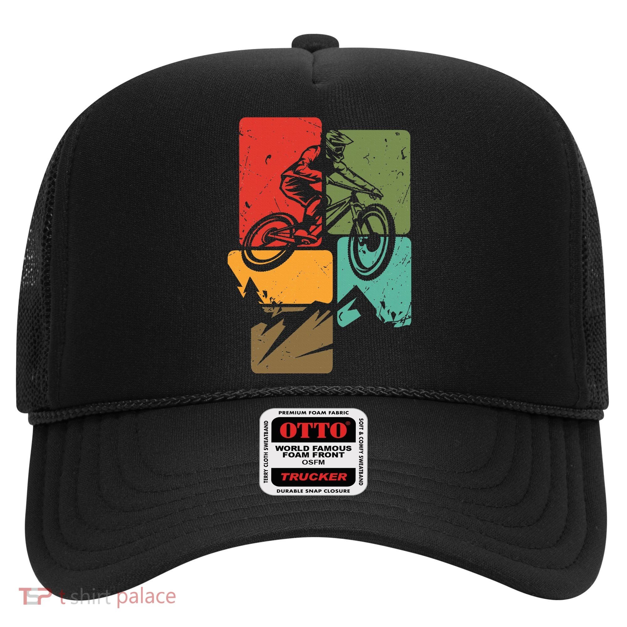 Mtb For Mountain Biker Retro Mountain Bike Hat