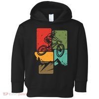 Mtb For Mountain Biker Retro Mountain Bike Toddler Hoodie thumb 0