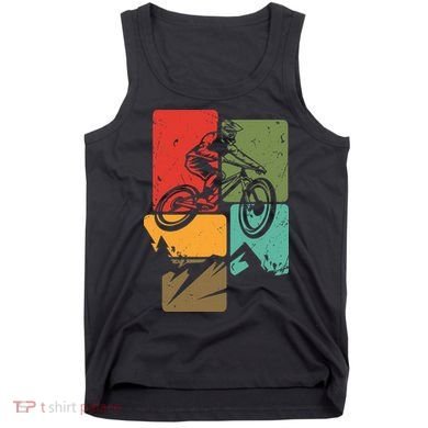 Mtb For Mountain Biker Retro Mountain Bike Tank Top