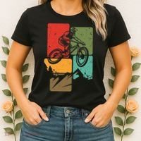 Mtb For Mountain Biker Retro Mountain Bike Women's T-Shirt thumb 2