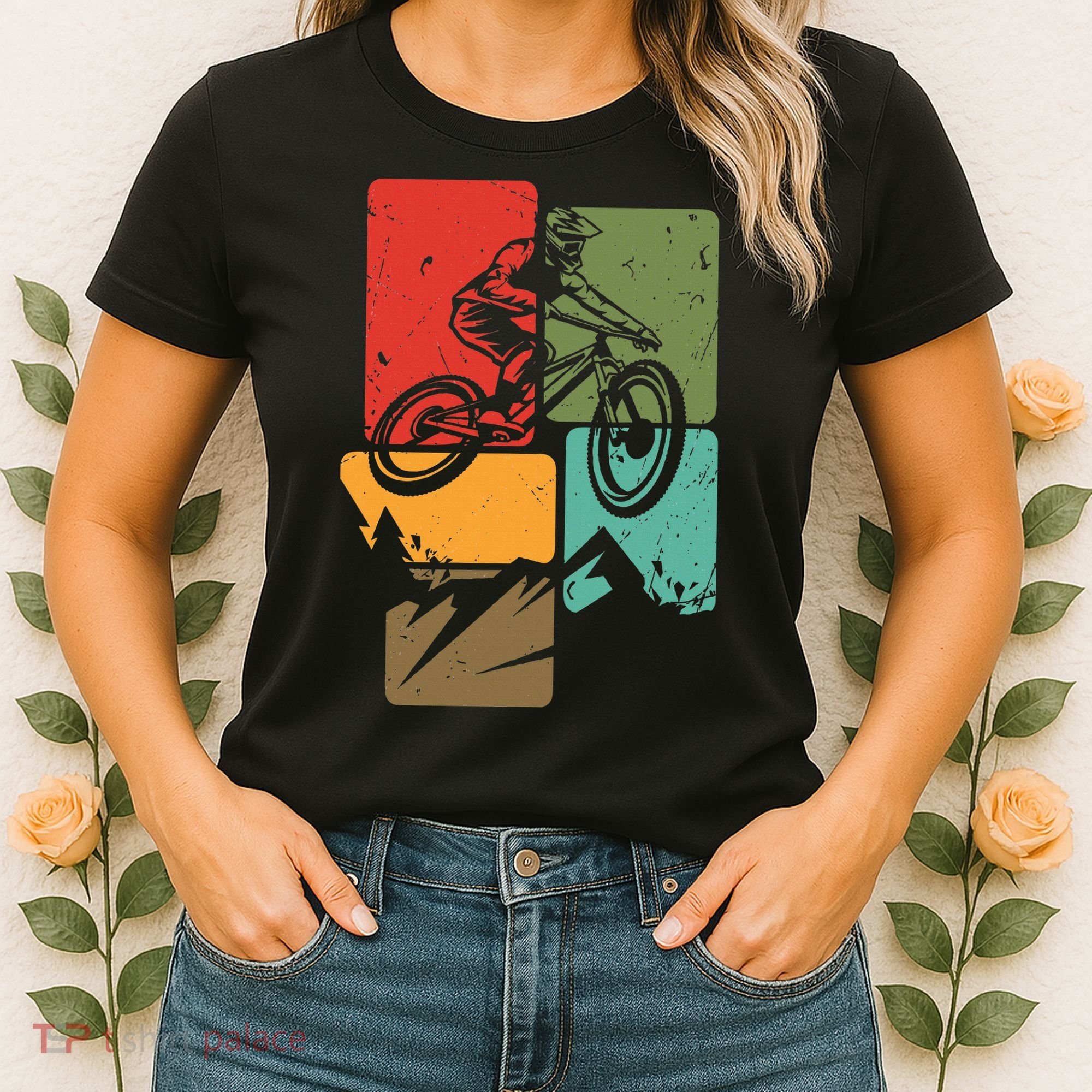 Mtb For Mountain Biker Retro Mountain Bike Women's T-Shirt