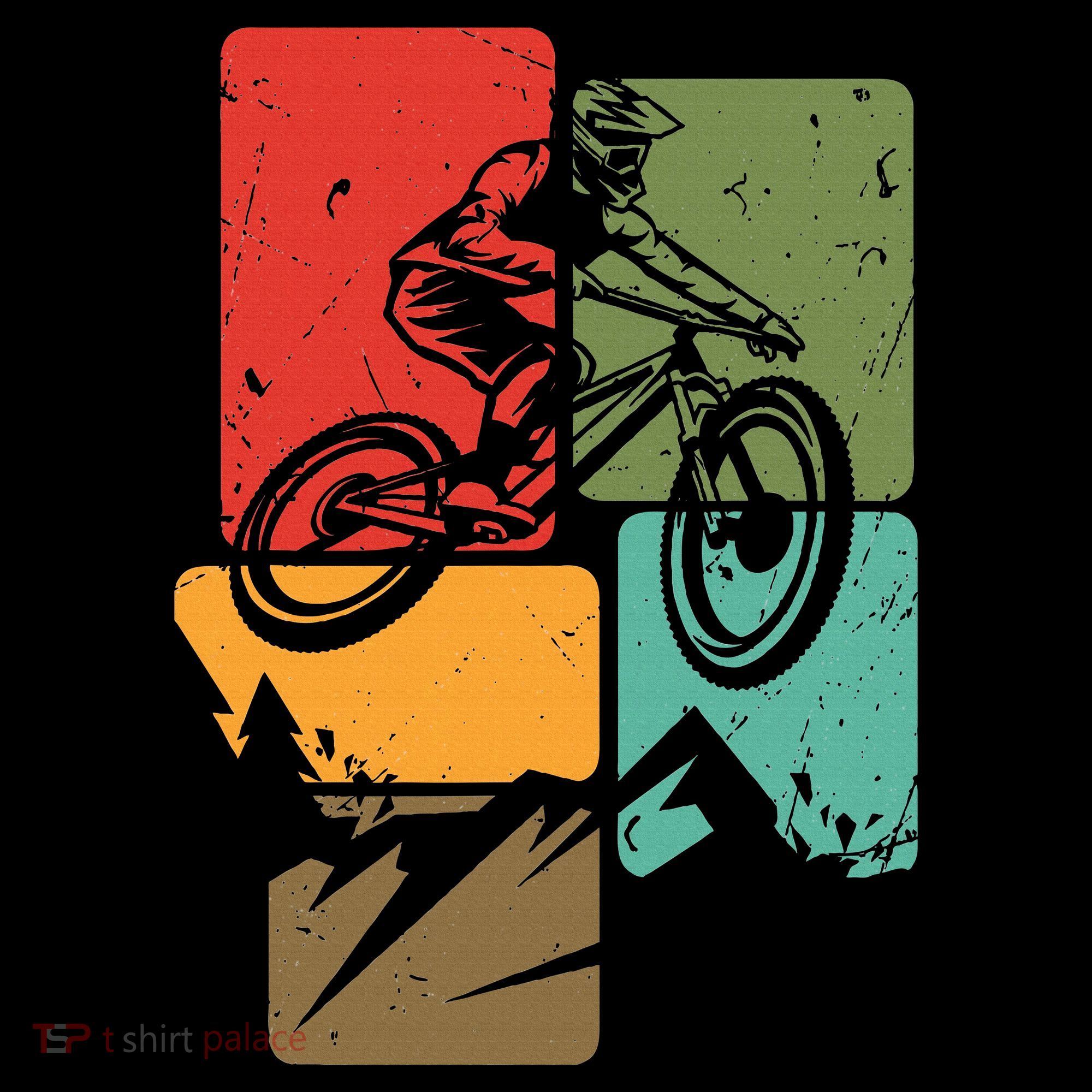 Mtb For Mountain Biker Retro Mountain Bike Women's T-Shirt