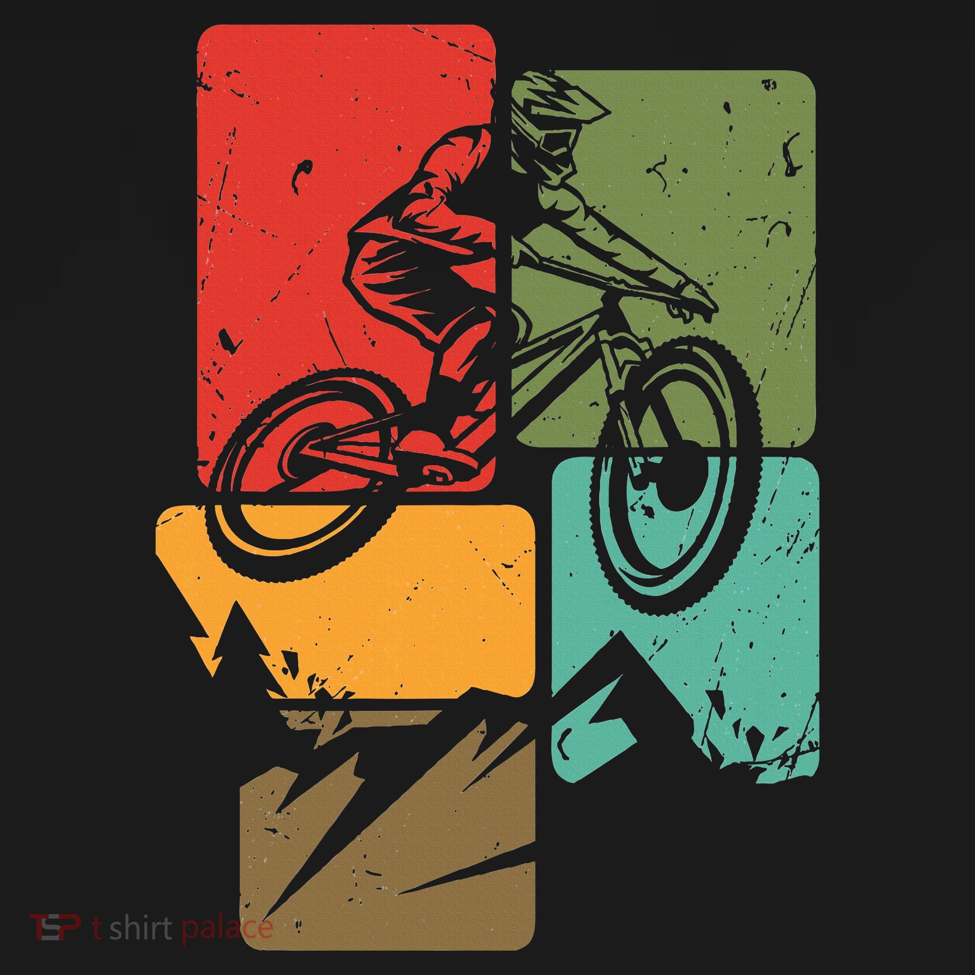 Mtb For Mountain Biker Retro Mountain Bike Kids Long Sleeve Shirt