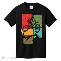 Mtb For Mountain Biker Retro Mountain Bike Kids T-Shirt thumb 0
