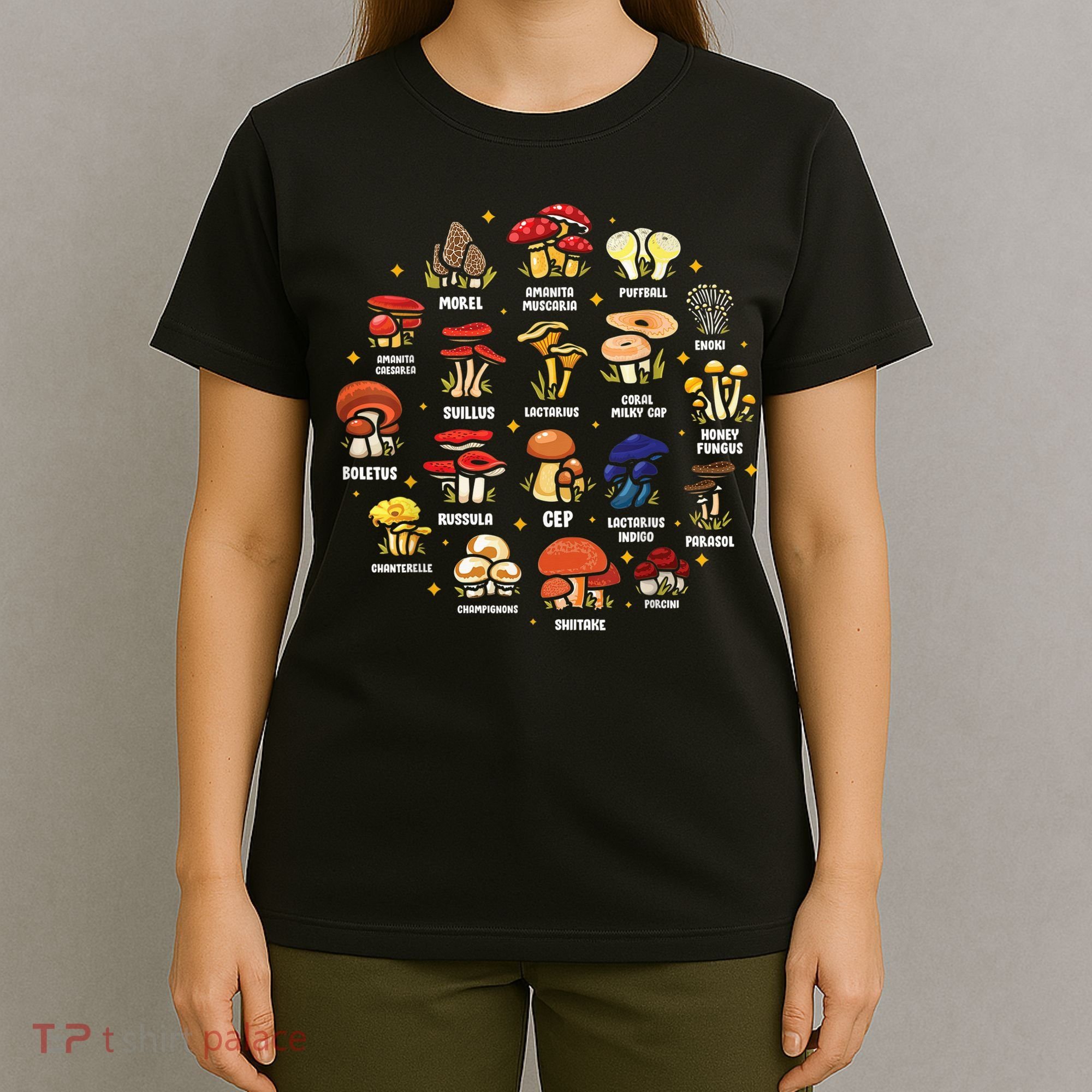 Mycology Fungi Mushroom Collector Hippie Fungus Plants T-Shirt