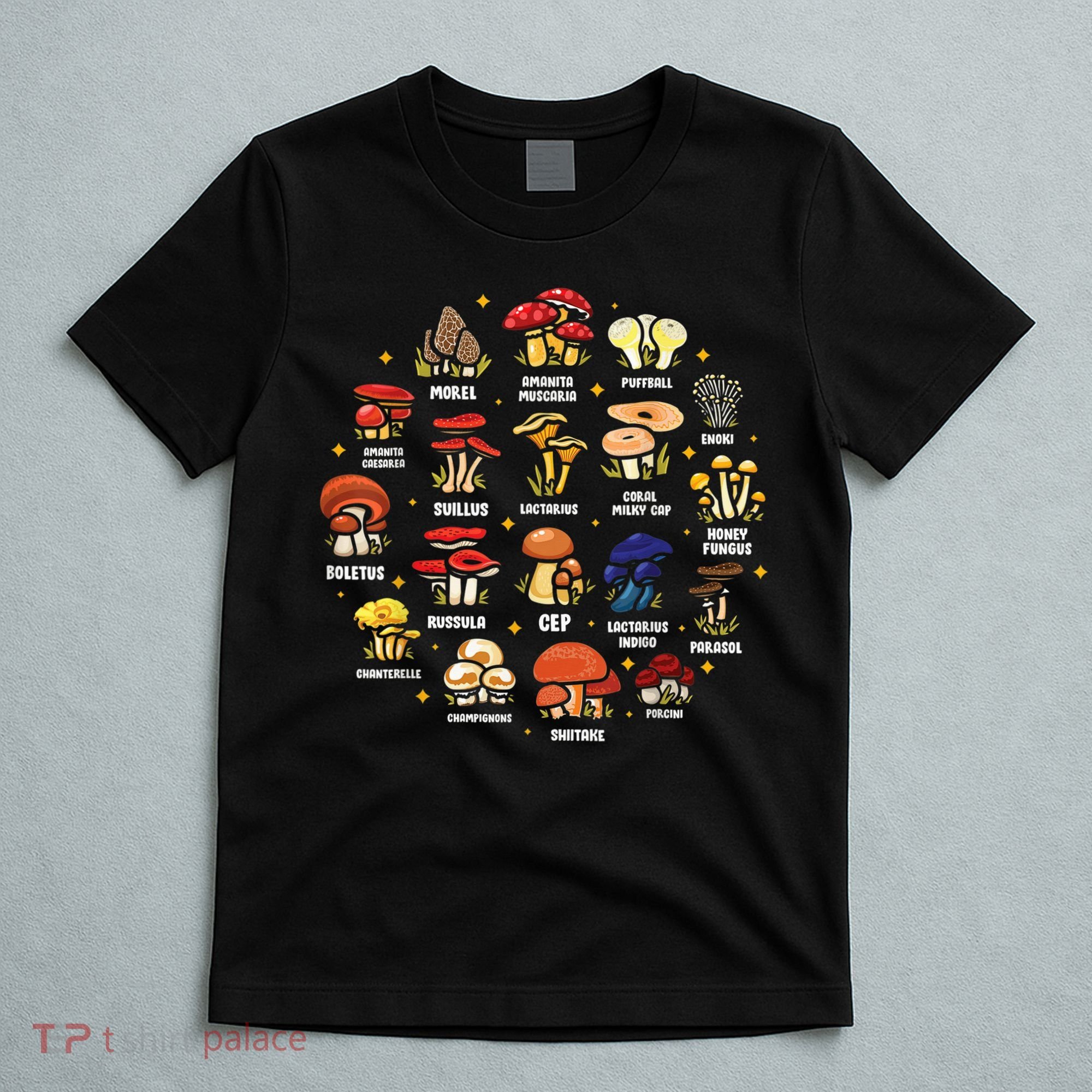 Mycology Fungi Mushroom Collector Hippie Fungus Plants T-Shirt