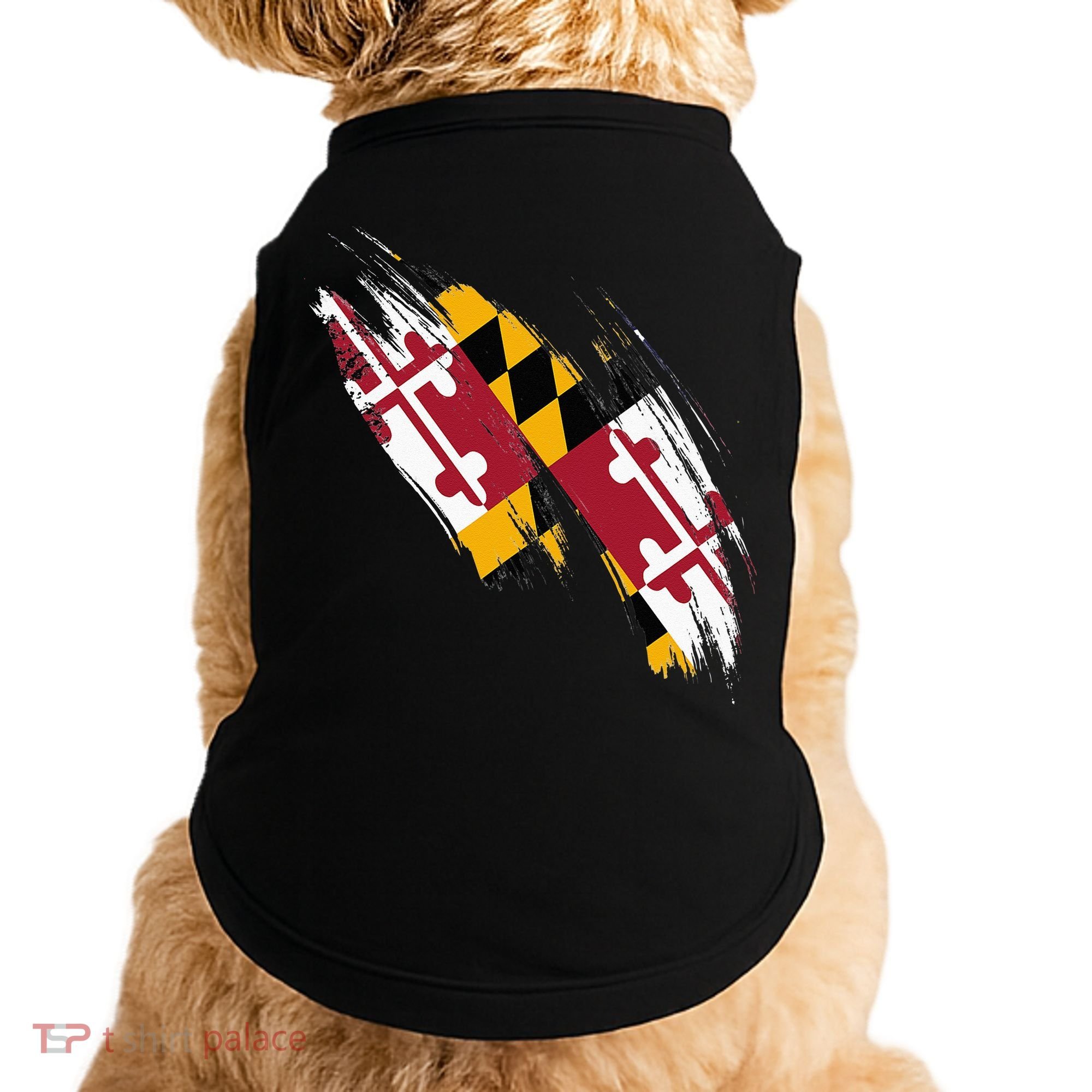 Maryland Flag Marylander Maryland Flag State Pride Doggie Tank