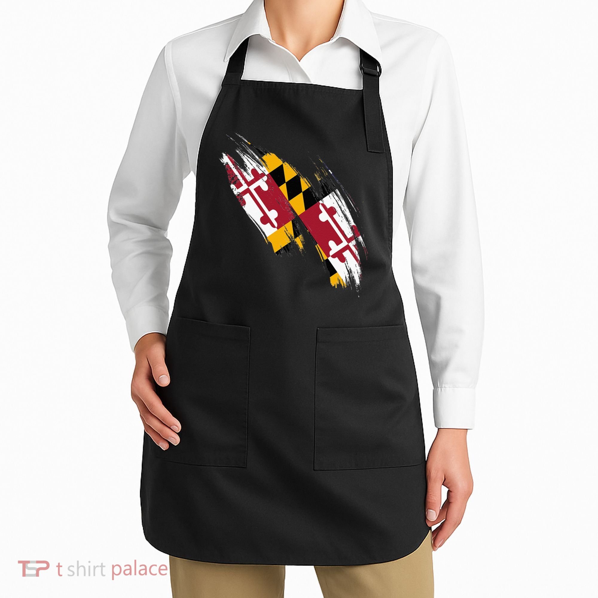 Maryland Flag Marylander Maryland Flag State Pride Apron