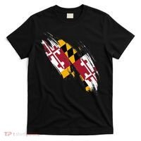 Maryland Flag Marylander Maryland Flag State Pride T-Shirt thumb 0