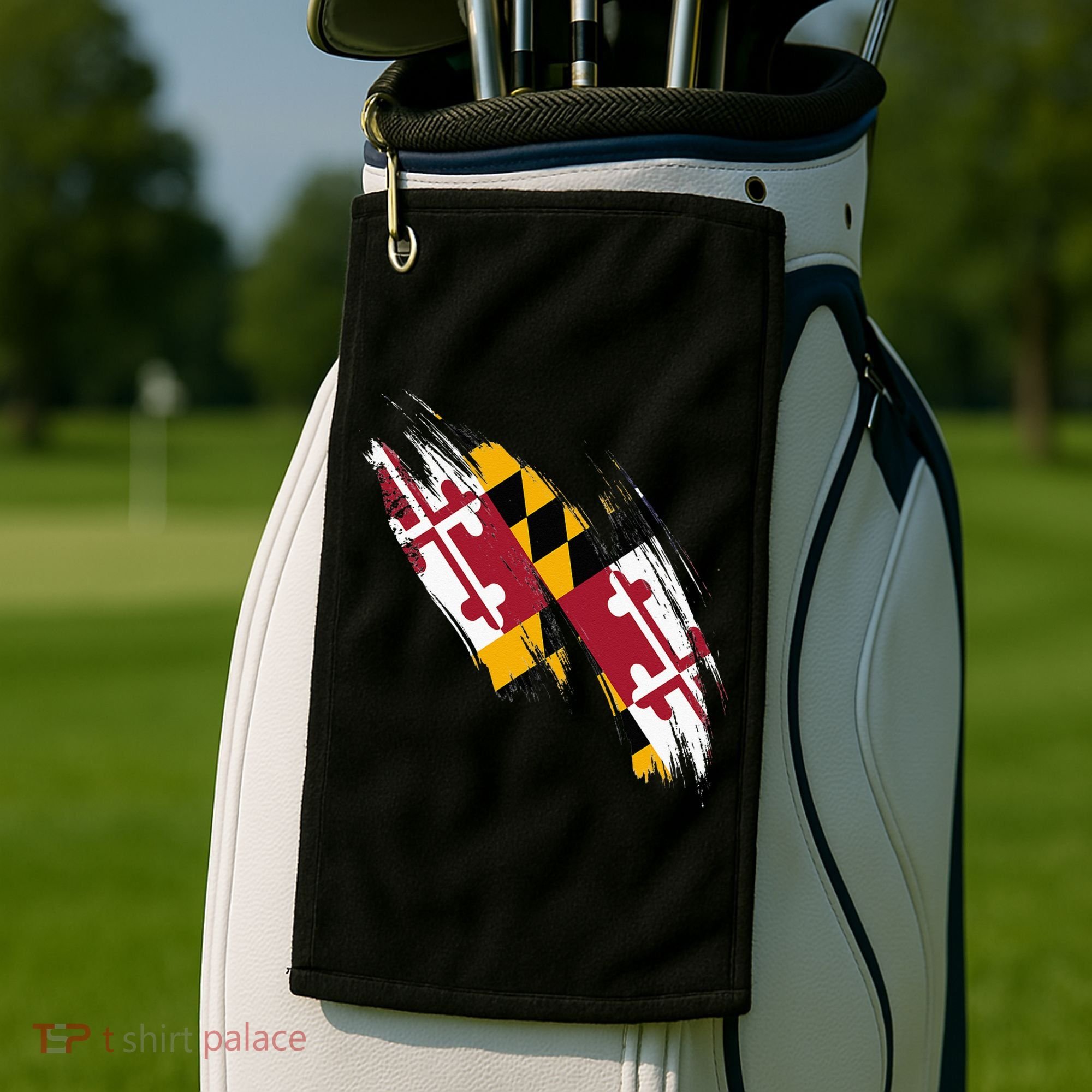 Maryland Flag Marylander Maryland Flag State Pride Golf Towel