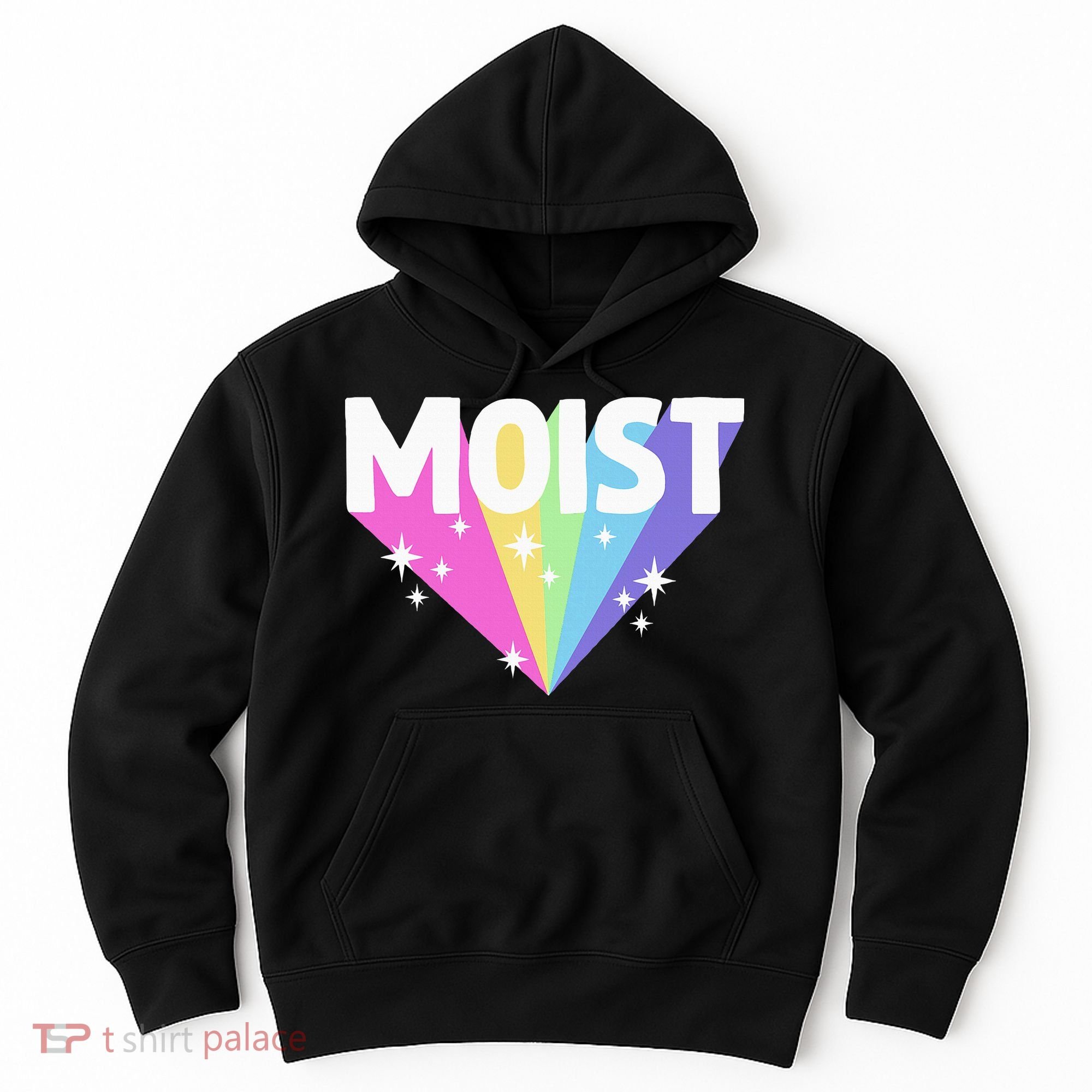 Moist Funny Meme Offensive Weird Cool Hoodie