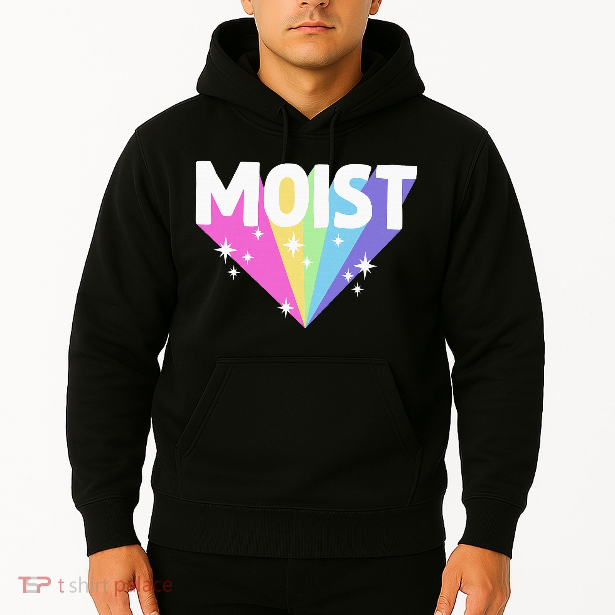 Moist Funny Meme Offensive Weird Cool Hoodie
