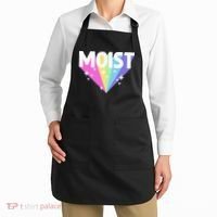 Moist Funny Meme Offensive Weird Cool Apron thumb 2