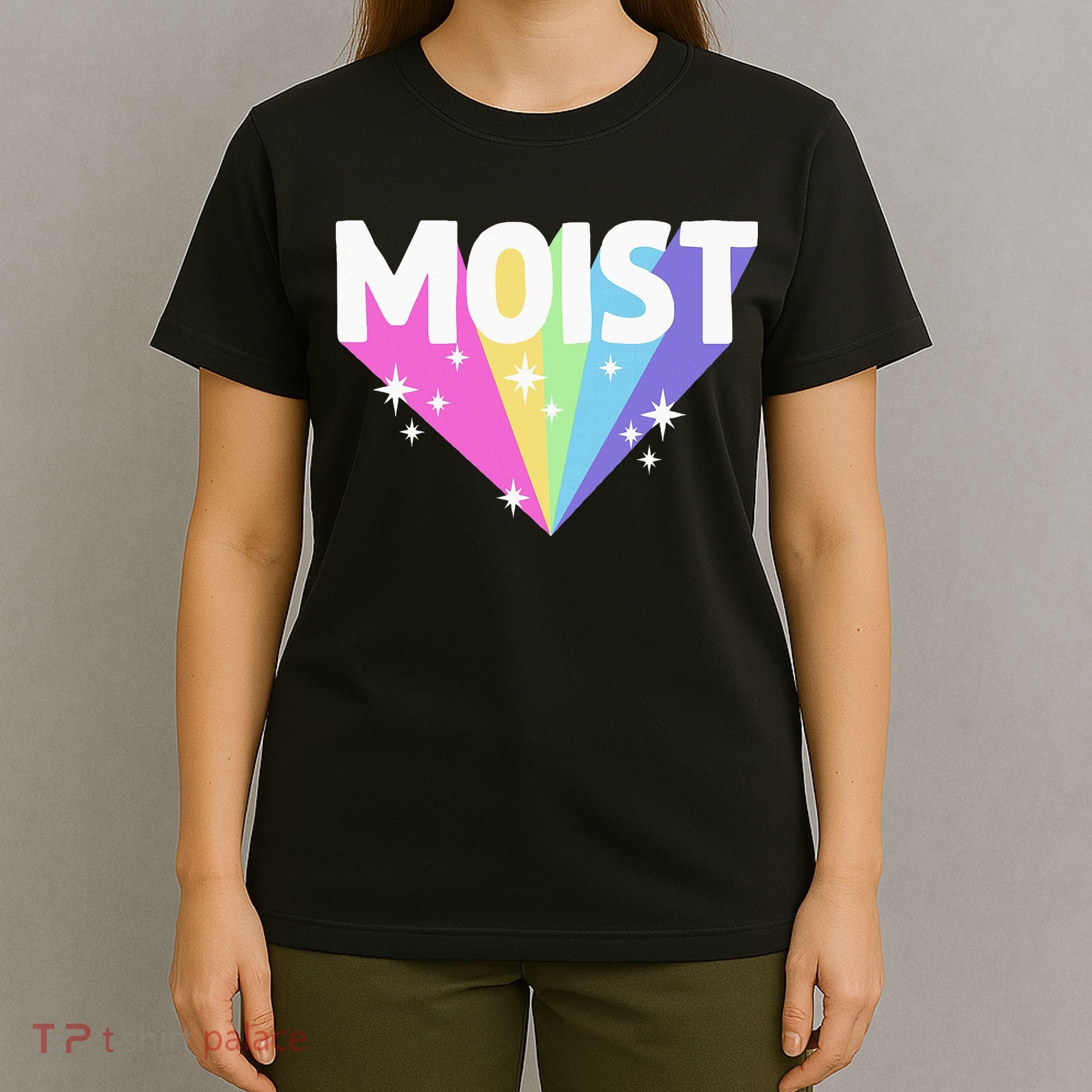 Moist Funny Meme Offensive Weird Cool T-Shirt