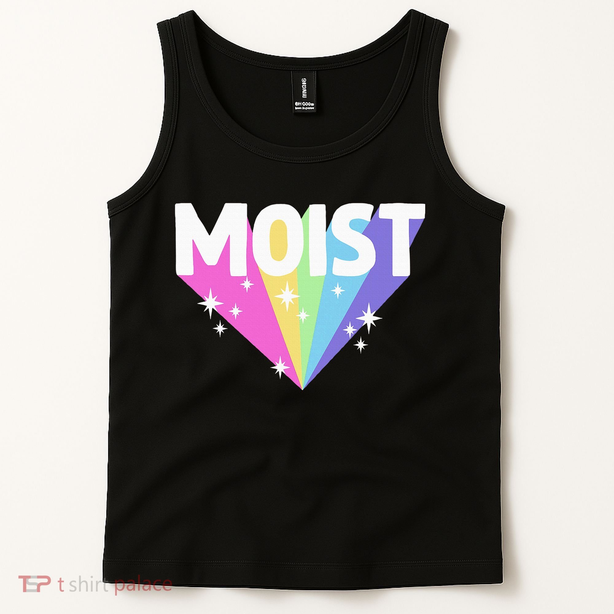Moist Funny Meme Offensive Weird Cool Tank Top